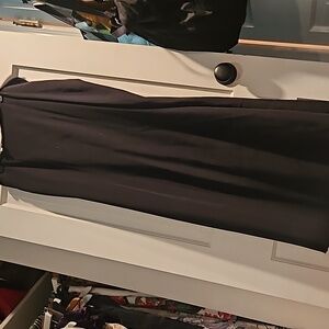 Armani long black skirt